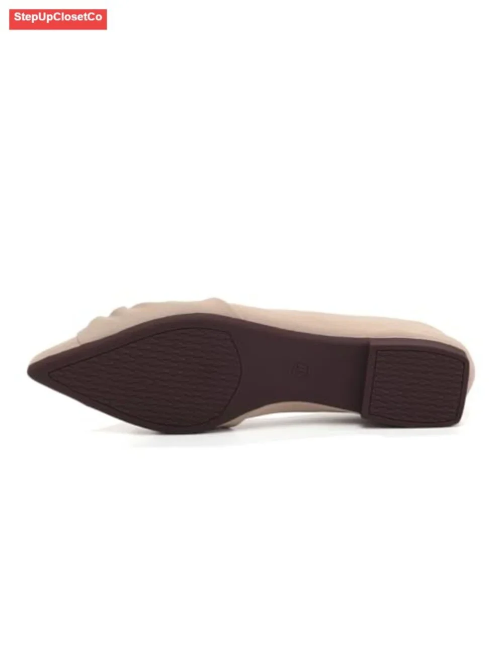 Satin Pointed Toe Bow Ballet Flats - Women's Dressy Casual Work Shoes
